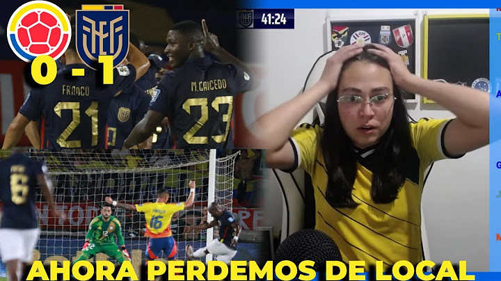 REACCIÓN 🟡COLOMBIA 0 - 1 ECUADOR🟡 | Eliminatorias Sudamericanas