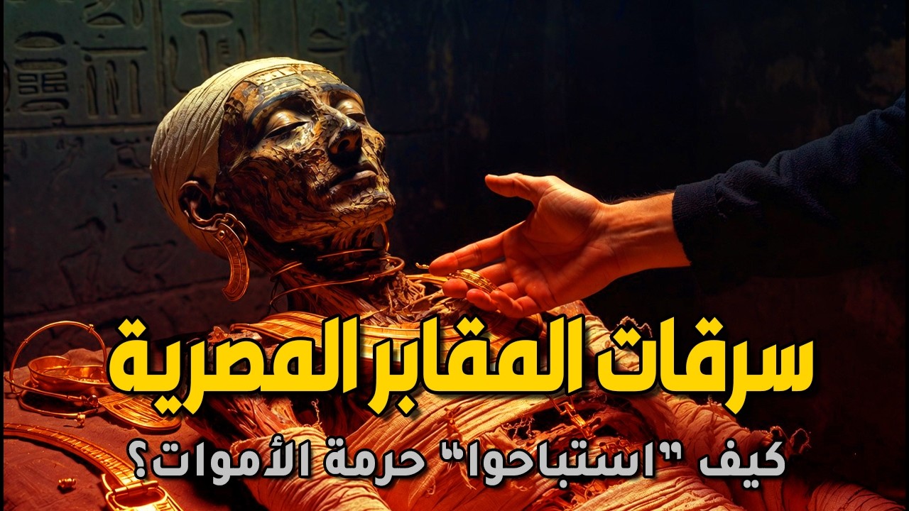 جرائم في وادي الملوك : عندما سرق المصريون كنوز ملوكهم 👑🕵️