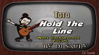 Toto - Hold the Line (Karaoke) With Background Vocals