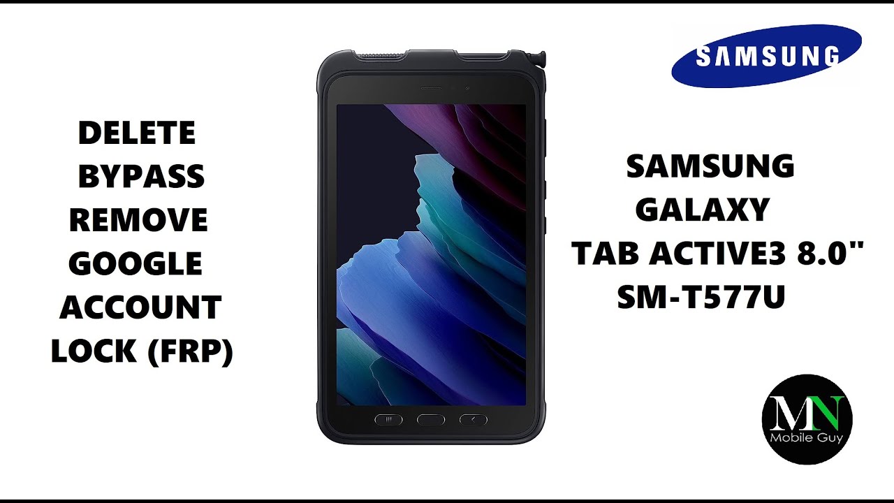 Delete / Bypass / Remove Google Account Lock (FRP) on Samsung Galaxy