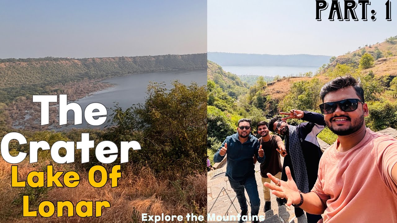 The crater Lake of Lonar| लोनार के सरोवर तक जाने से पहले बहुत मुश्किल ...
