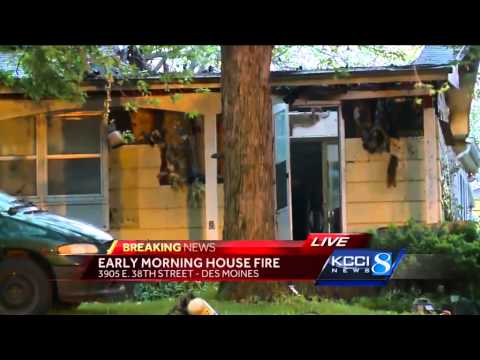 Truck driver alerts family to house fire