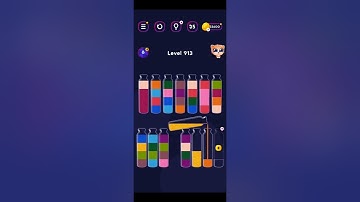 Get Color Water Sort Puzzle Level 911 to Level 915