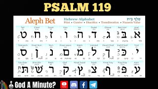 Psalm 119 Hebrew Alphabet God's Original Language screenshot 3