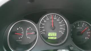 Subaru Forester XT Turbo 2,5 2004 211 HP Acceleration