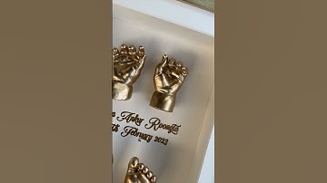 #baby #lifecasting #casting #gifts #videos #video #babyvideo #fun #art