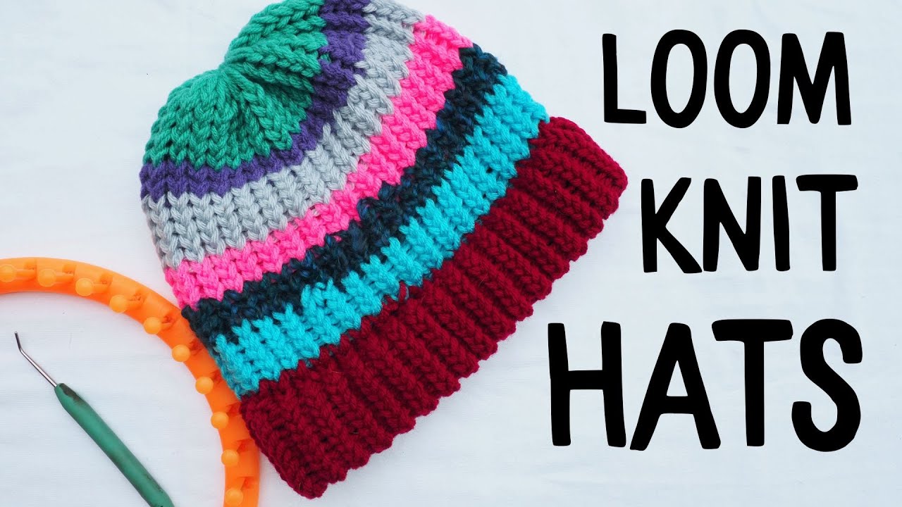 Easy Knitting Loom Hat ⋆ The Stuff of Success