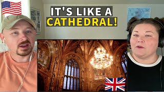 Americans React: Tour of the House of Lords - Inside the UK Parliament