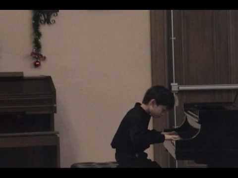 Andrew Lin's piano recital on Dec. 20, 2009