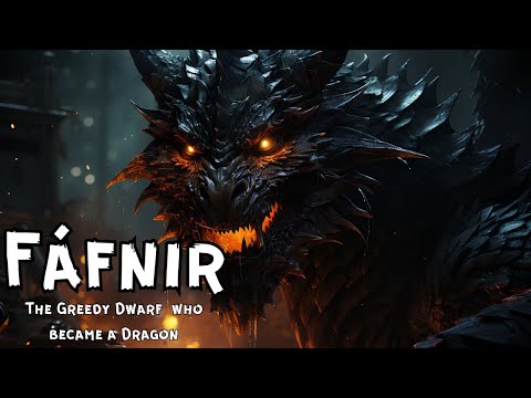 Fáfnir, The Greedy Dwarf who became a Dragon (Norse mythology)
