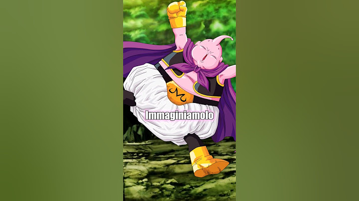 e se MAJIN BU avesse PARTECIPATO al TORNEO DEL POTERE in Dragon Ball Super?