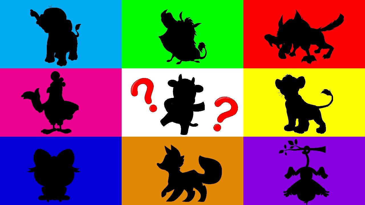 Забавные животные для детей | сельский африканский лес