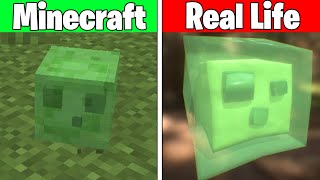 Realistic minecraft \/ Realistic water \/ lava \/ Slime block