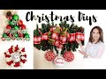 DIY DOLLAR TREE CHRISTMAS HOME DECOR IDEAS /  EASY CHRISTMAS DIY PROJECTS