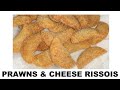 Prawn Rissois Recipe | Shrimp and Cheese Goan Snack | How to make Goan/ Portuguese  Prawn Rissois