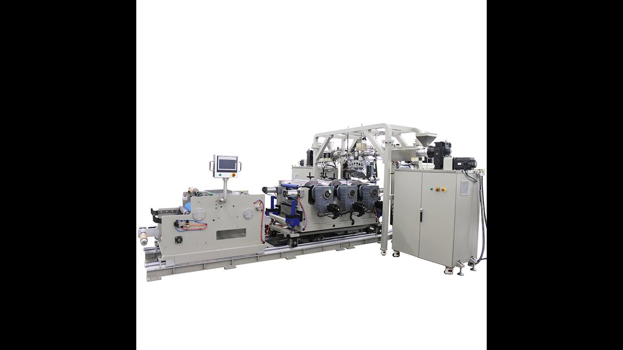 Lab Lithium battery separator forming test line packaging film equipment 