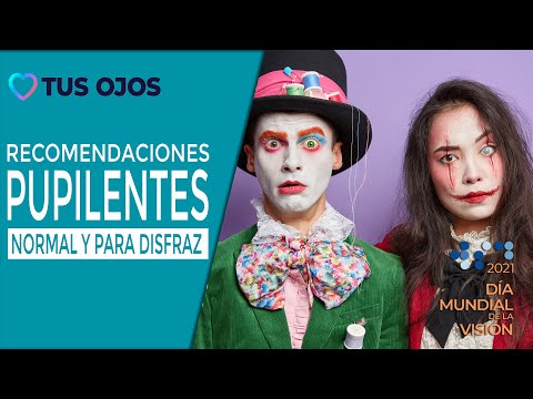 Consejos para el uso de pupilentes de color y de fantasía