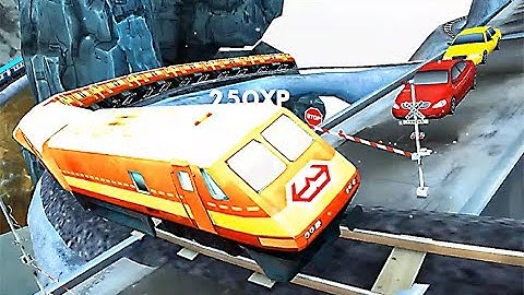 Train Simulator Uphill Drive - Level 14 Using New Train Cathredal Flyer