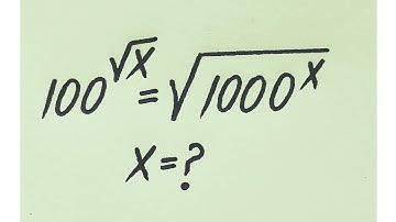 Germany l can you solve?? l Olympiad Math Radical Problem