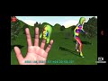 Rainbow Hulk Zombie Style Walking Finger Family (Reuploaded)