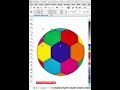 Cách tô màu cho quả bóng đá trong Corel