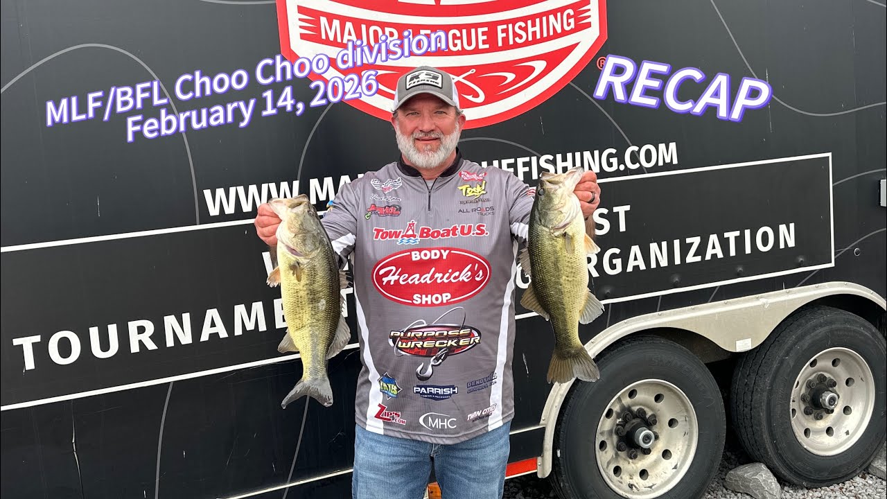 MLF/BFL Choo Choo division February 14, 2026 Lake Guntersville recap #bassfishing