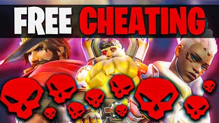 The day CHEATING was FREE in Overwatch 2