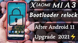 how to relock bootloader xiaomi phone mi a3 bootloader relock
