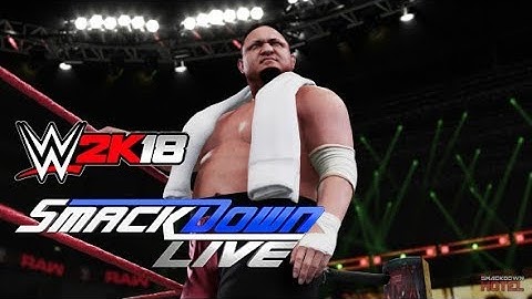 WWE 2K18 Universe Mode Smackdown Live Intro