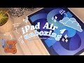 ☁️ iPad Air 4 Sky Blue 2020 (chill & asmr unboxing) + accessories from shopee || philippines 🍏🍎