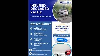 What is Insured Declared Value (IDV)? | Motor Insurance Explained by Henox #motorinsurance