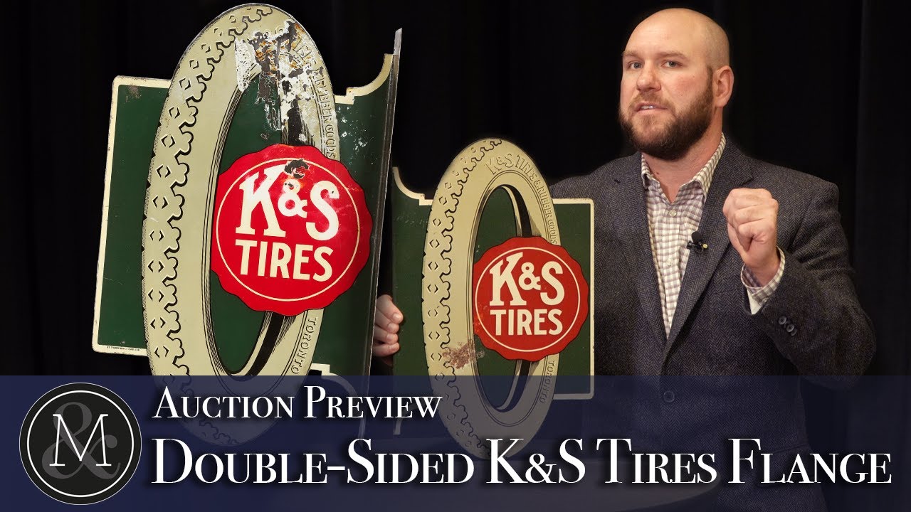 K&S Tires Toronto Diecut Flange Sign October 28, 2023 Miller