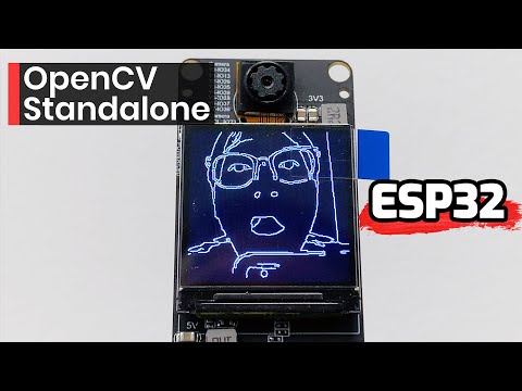 Running OpenCV on ESP32