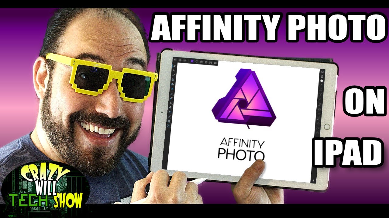 Affinity Photo on iPad Pro, hands on demo - YouTube