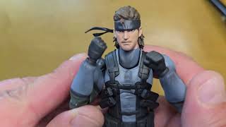 METAL GEAR SOLID SNAKE MGS2 VER. UPDATED EDITION 645 FIGMA ACTION FIGURE MAX FACTORY