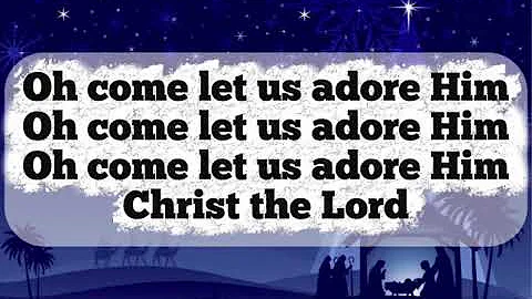 Oh Come All Ye Faithful (His Name Shall Be) by Passion instrumental w/ lyrics