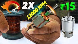  15   775 Dc Motor  Rewind   12000 Rpm U0026 Torque  Dc Motor Speed Increase