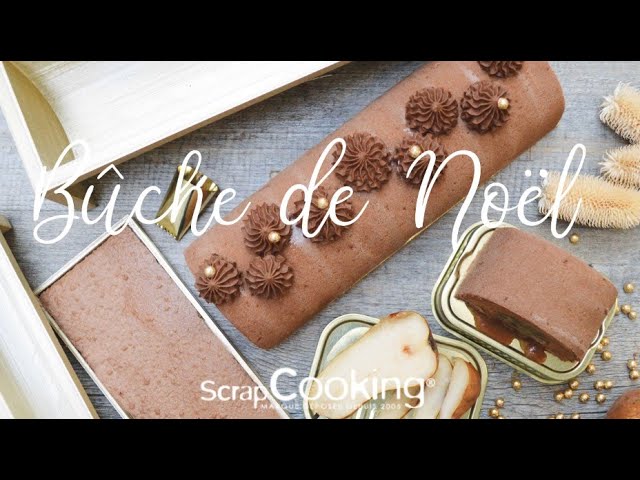Kit De 3 Moules Silicone Pour Bûche De Noël Layer Cake - ScrapCooking - Four, Micro-ondes, Congélateur - 9