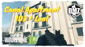 Canal Apartment 103 Key Location with Loot - DMZ Warzone 2.0