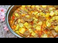 Вкуснейший УЖИН. Овощное РАГУ с КАБАЧКОМ и Мясом. Очень вкусный рецепт! Понравится  всем.