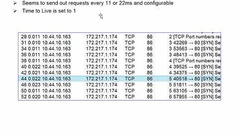 Three TCP trace route tools