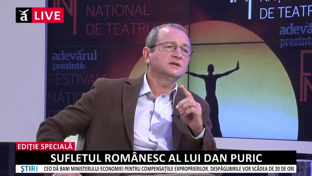 Adevarul Live Interviu Cu Dan Puric Youtube