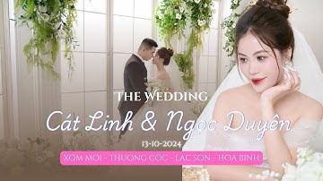 CÁT LINH & NGỌC DUYÊN | ĐÁM CƯỚI XÃ THƯỢNG CỐC - LẠC SƠN - HÒA BÌNH | CÔ DÂU XINH NHƯ THIÊN THẦN