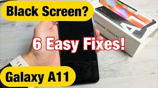 Galaxy A11: Black Screen or Screen Won't On? 6 Fixes! screenshot 2