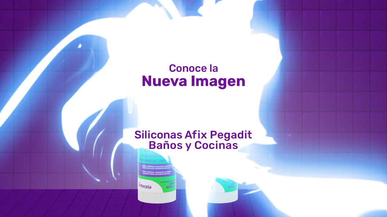 Silicona Afix Pegadit para baños y cocinas • Transparente