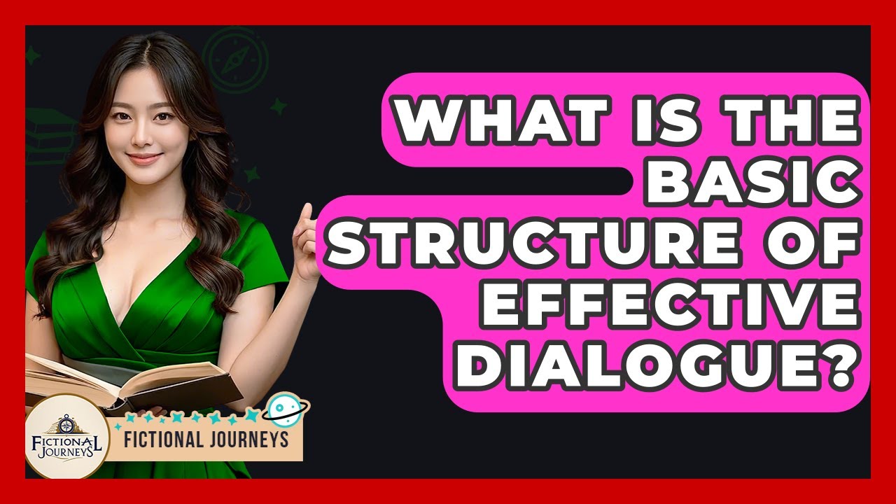 What Is The Basic Structure Of Effective Dialogue? - Fictional Journeys