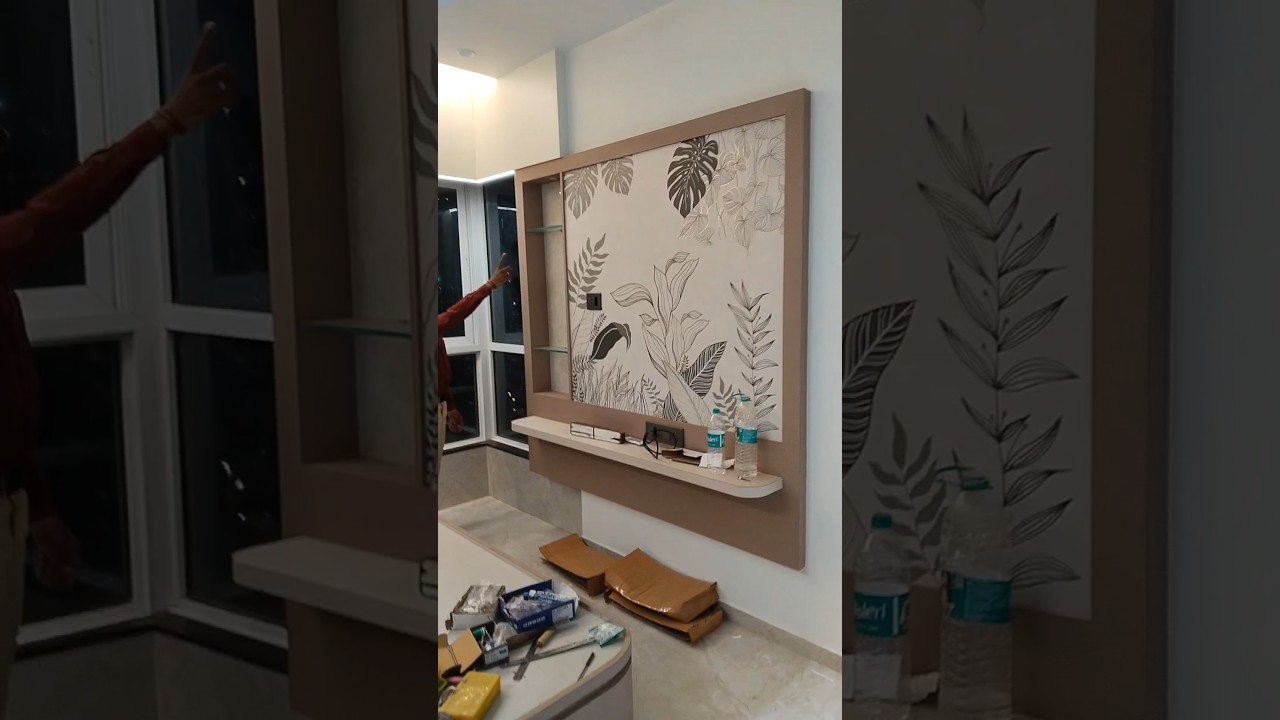 master bedroom tv unit design Mumbai furniture