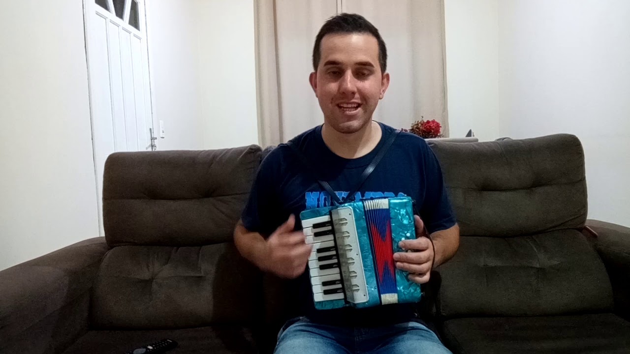 O Trem das Doze acordeon 8 baixos vídeo aula