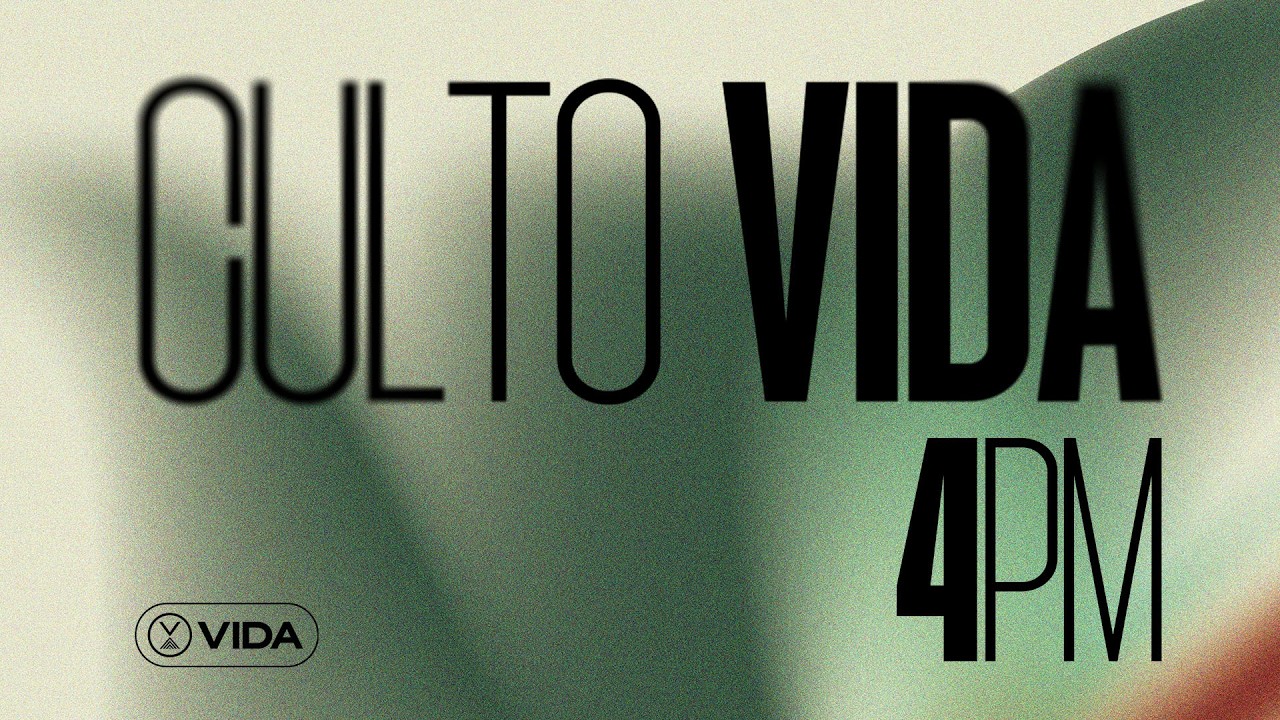 Vida Church Online | 1 de Março de 2026, 4PM | CULTO AO VIVO