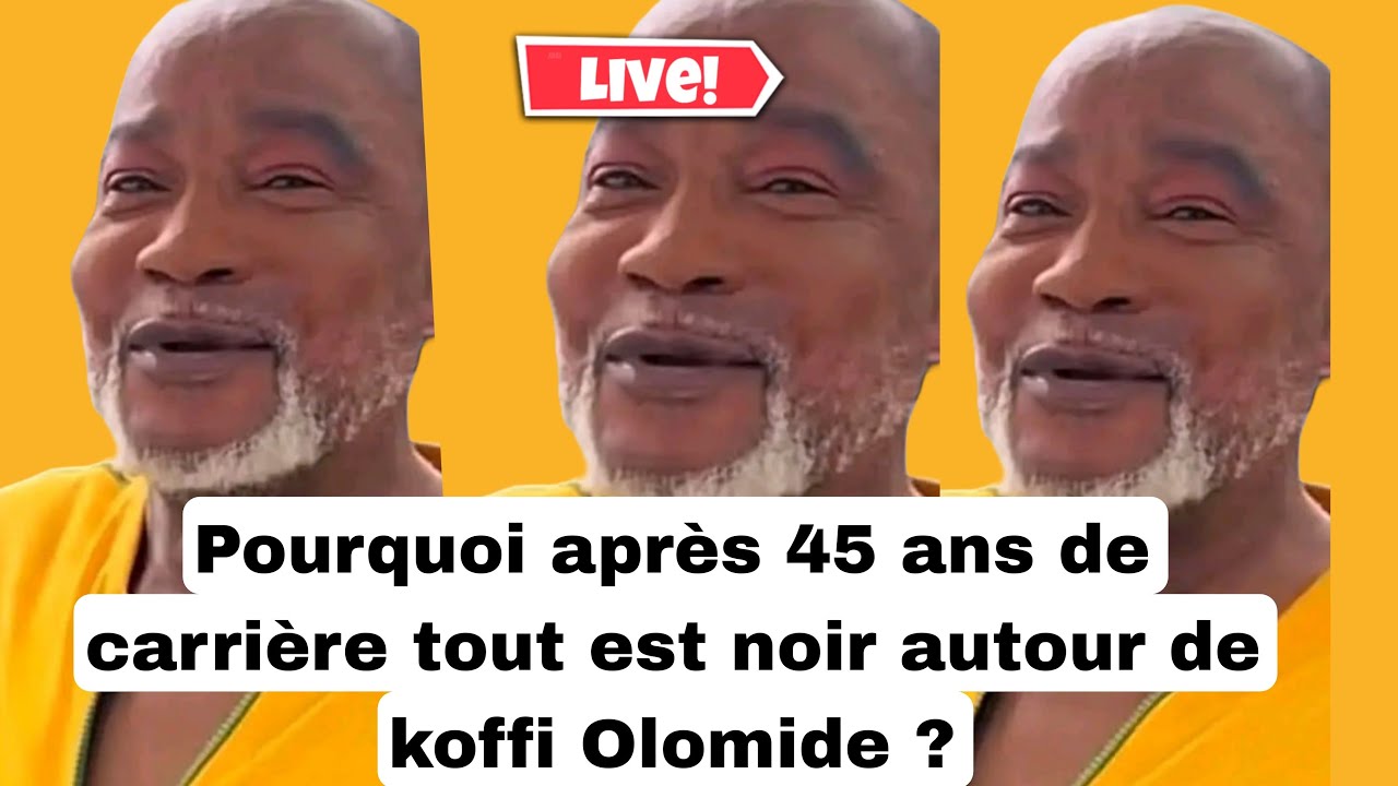après 40 ans de carrière tout est noir chez koffi Olomide pourquoi ? débat ouvert